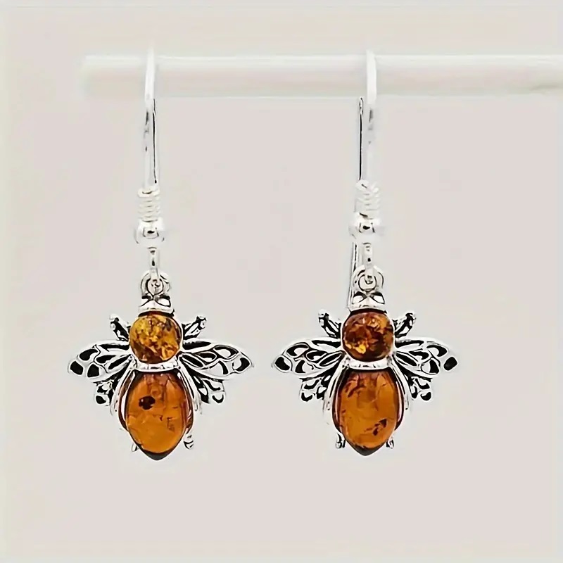 Bohemian Retro Cute Little Bee Earrings