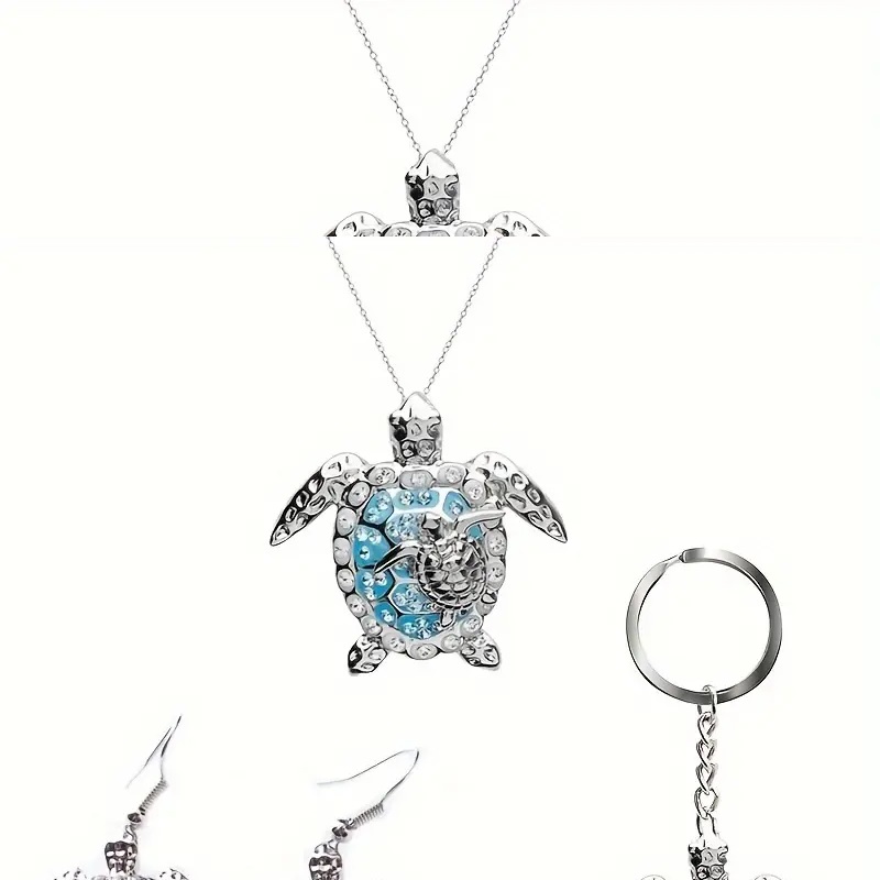 Turtle Pendant Silver