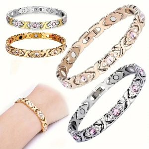 Trendy Heart Full Magnetic Heart Bracelet Simple Adjustable Bracelet