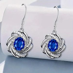 Spiral Hollow Dangle Earrings