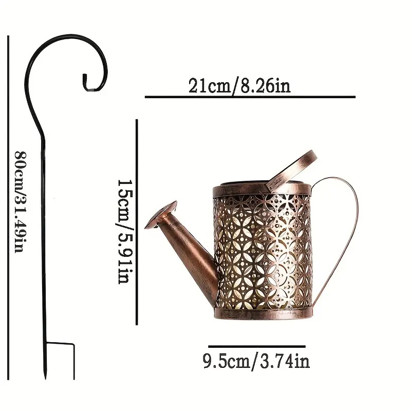 watering can solar light