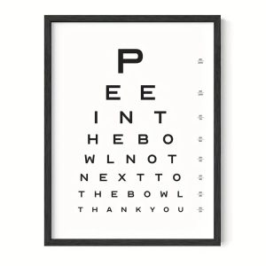 Funny Bathroom Canvas Print