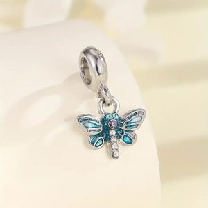 European Dragonfly Dangle Charm
