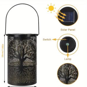 Tree Of Life Solar Lantern