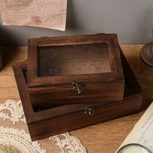Retro Wooden Storage Box