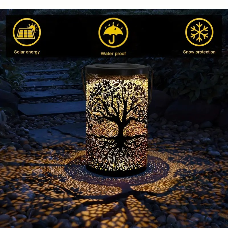 tree of life solar latern