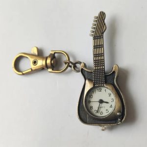 vintage guitar pocket watch