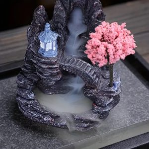 waterfall incense burner