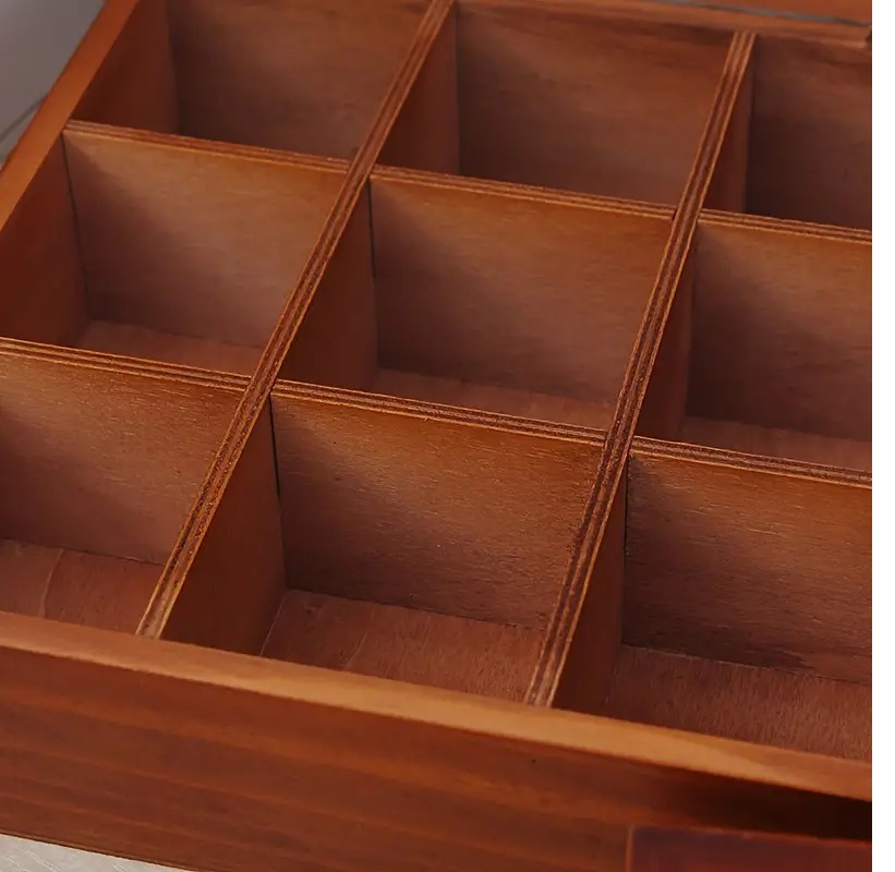 wooden desk organizer
