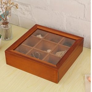 wooden desk organizer