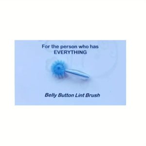 belly button prank brush blue