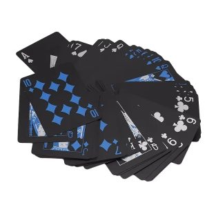 blue waterproof playing cards