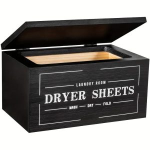 dryer sheet holder black