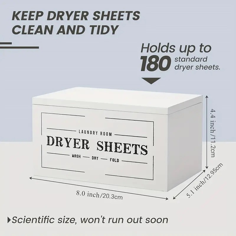 dryer sheet holder