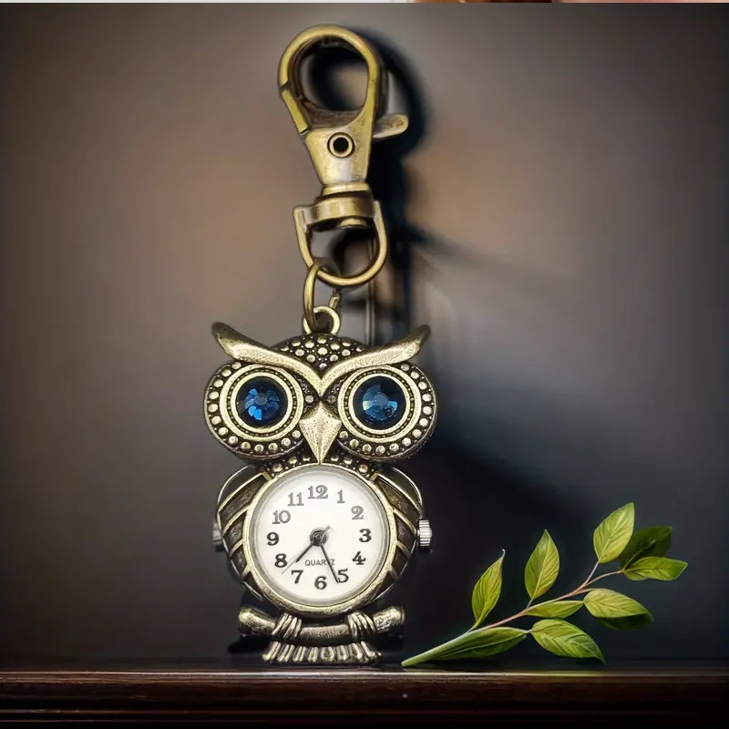 owl pocket watch