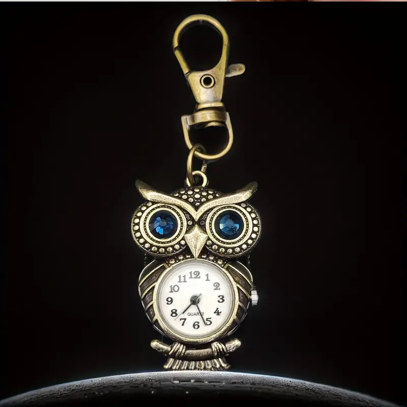 owl pocket watch