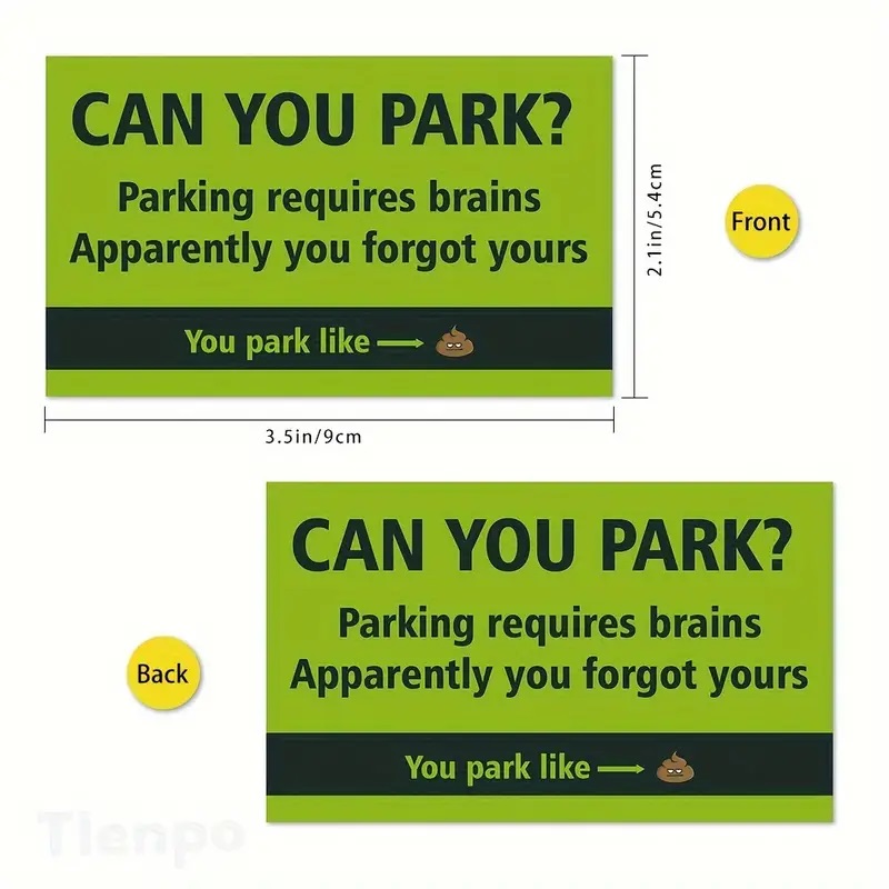 Can you park cards