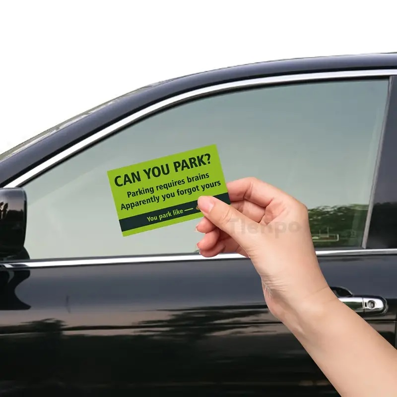 Can you park cards