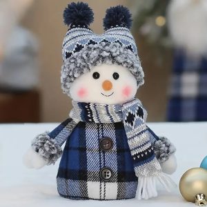 charming blue snowman