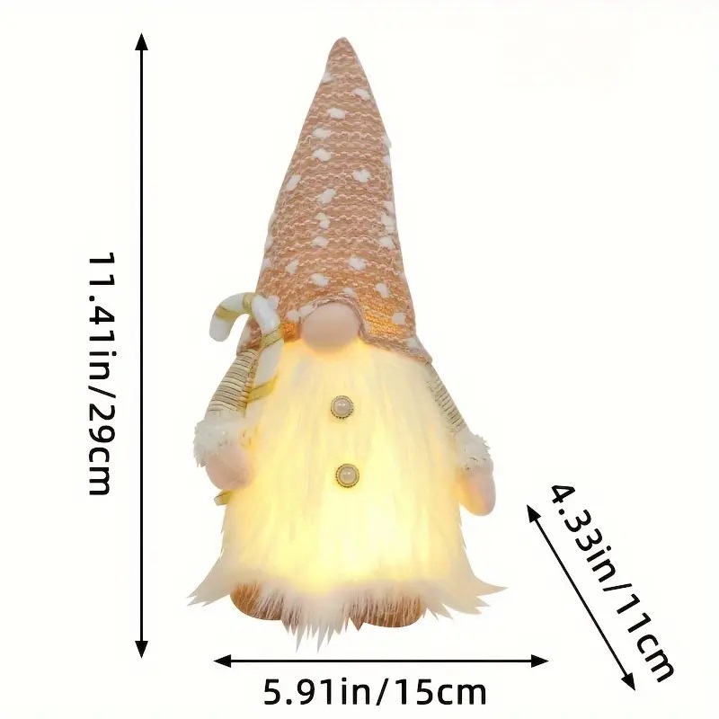 Pink Lighted Gnome