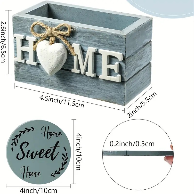 rustic coaster set