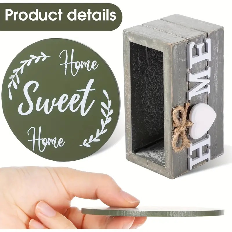 rustic coaster set