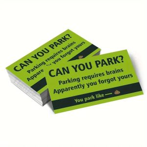 Hillarious "Can you Park?" Cards