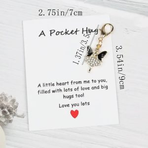 Pocket Hug Mini Pendant with Wings