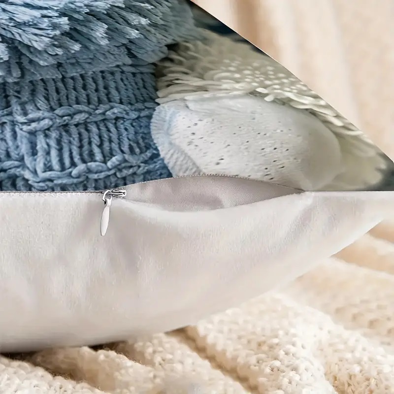 snowman pillow throw style1