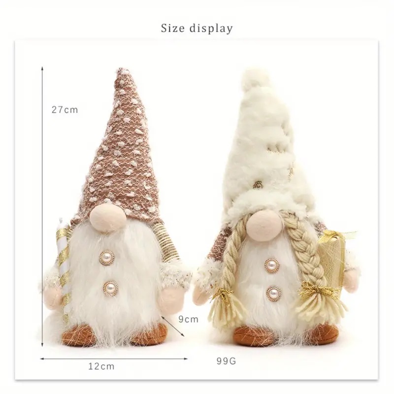 Whimsical Lighted Gnomes