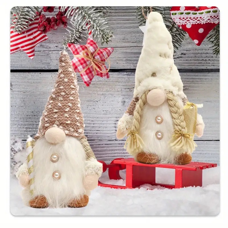 Whimsical Lighted Gnomes