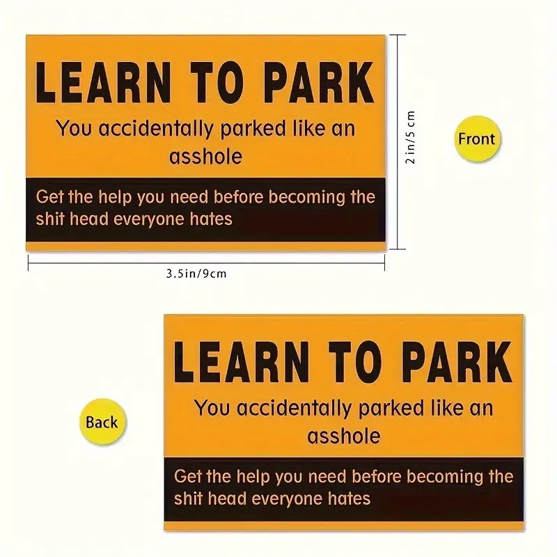 learn to park