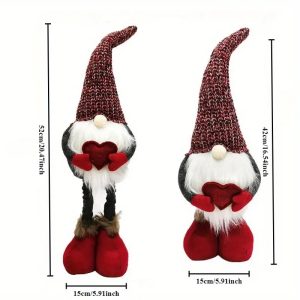 Telescopic Knitted Gnome