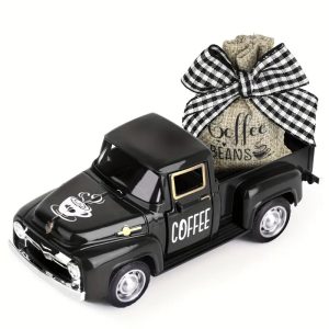 Coffee Decor for Coffee Bar Metal Truck