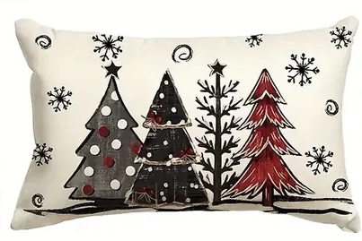 Tree Pillow Cover