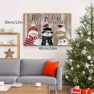 snowman canvas