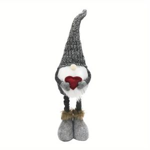telescopic gnome grey hat