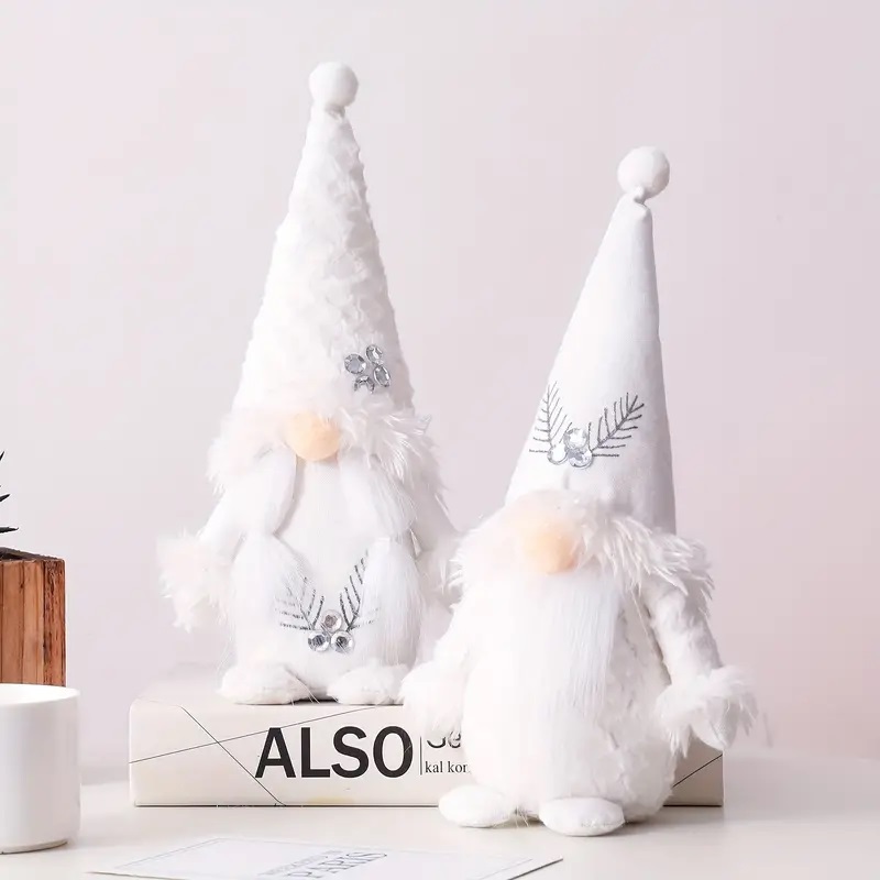 3D Cute White Gnome - Image 4