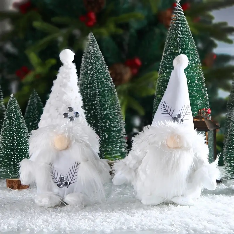 3D Cute White Gnome - Image 6