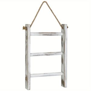 wooden towel rack
