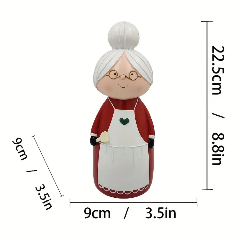 Mrs Clause Figurine