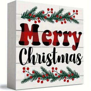 Merry Christmas Mini Plaques