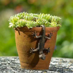 Vintage Bronze Hanging Garden Ornament