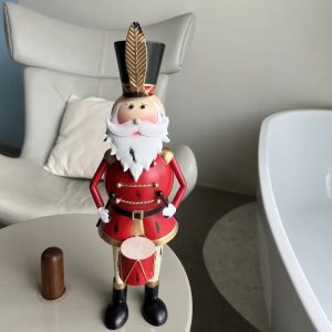 Metal Nutcracker Figurine