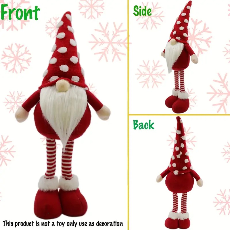 Red Long Leg Gnome