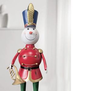 Blue Hat Snowman