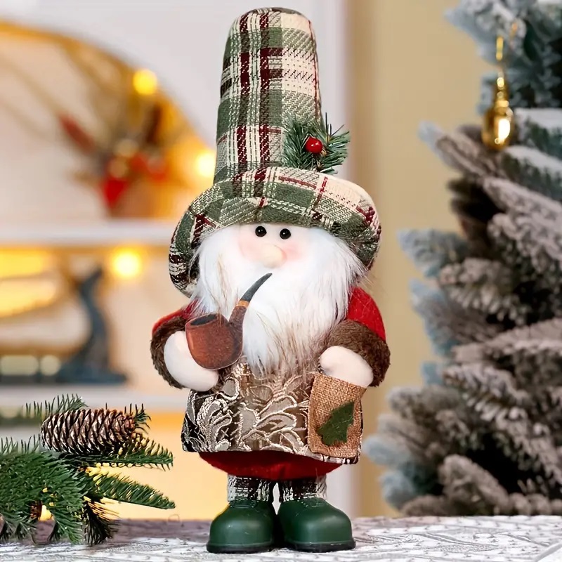 Elder Plaid Santa