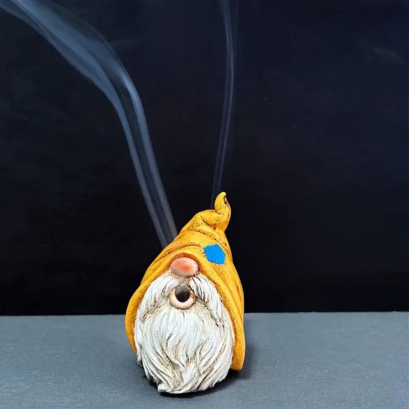 gnome incense burner
