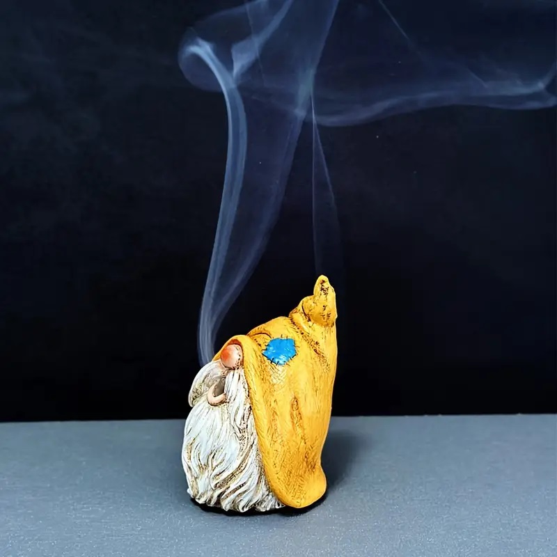 gnome incense burner
