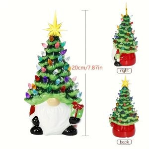 Resin Gnome Christmas Tree